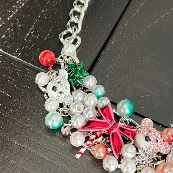 Betsey Johnson Festive Holiday Necklace - Picture 4 of 10